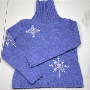 Ann Taylor snowflake sweater